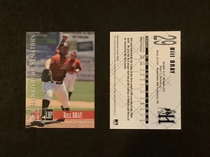 Tarjeta de novato menor Bill Bray 2005 tribuna Harrisburg Senators actualización como nueva - Imagen 1 de 1