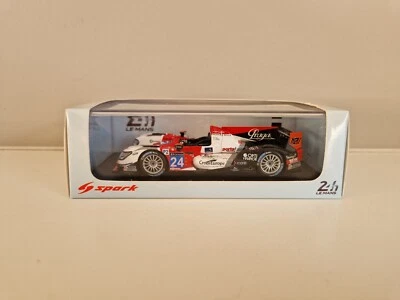 Spark 1/43 Loeb Oreca 03R Rast/Charouz/Capillaire - #24 Le Mans 2014 - S4210 - Immagine 1 di 4