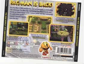 Pac-Man World Anniversary PS1 ARTWORK ONLY Authentic Original - Picture 1 of 1
