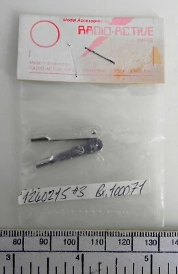 Cap - Metal M2 - Pack of 2 - RADIO ACTIVE - Image 1 of 3