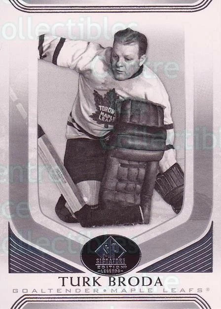 2020-21 SP Signature Edition Legends #43 Turk Broda - Image 1 of 1