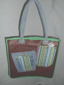 Schopper, echt Leder, Damentasche, Handtasche, Ledertasche, Nietentasche, Neu - Bild 1 von 8