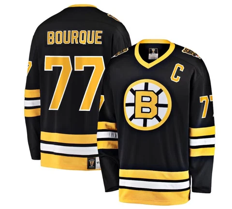 Men's Ray Bourque #77 Bostoon Bruins Stitched Jersey - Player Version Cover