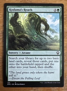MTG Dominaria United Commander, Kodama's Reach - Imagen 1 de 1