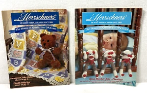 Vtg Spring 1997 Herrschner's Needlecrafts Hobby Crafts Paper Catalog Lot of 2 - Foto 1 di 8