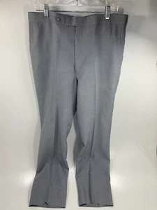 Vintage Sansabelt By Jaymar-Ruby Mens Gray Dress Pants Slacks Trousers - Picture 1 of 7