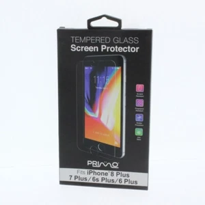 Primo Tempered Glass Screen Protector for iPhone 8 Plus iPhone 7 Plus 6s Plus - Picture 1 of 2