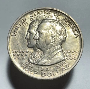 Medio dólar de plata conmemorativo Alabama 1921 -0515 - Imagen 1 de 2