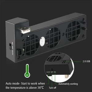 Main engine Rear temperature controlled fan For XBOX ONE X Console Accessories # - Picture 1 of 12