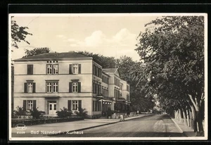 Ansichtskarte Bad Nenndorf, Straßenpartie mit Kurhaus  - Picture 1 of 2
