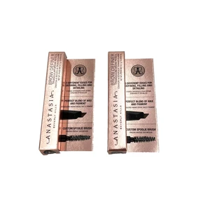 Anastasia Mini Brow Definer Triangular Brow Pencil In Medium Brown 2 x .0035 oz - Picture 1 of 7