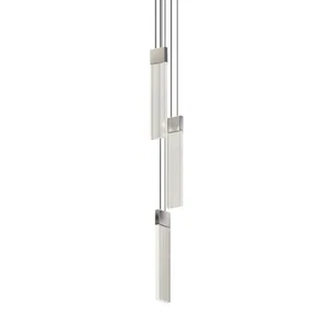 Sonneman 3093 V Panels 4"W Suspension Multi Light Pendant - Chrome - Picture 1 of 1