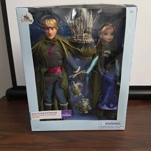 Disney Store Frozen Anna Kristoff & Trolls Boda Muñecas Caja Set Raro Sellado Nuevo - Imagen 1 de 9
