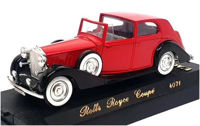 Solido 1/43 Scale Diecast 4071 - Rolls Royce Coupe - Red/Black - Image 1 of 4