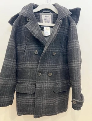 Chaquetón a cuadros Jacadi Paris para niños mezcla de lana 8 Foto 1 de 4