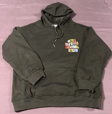 Anti Social Social Club Torn Pages Of Our Story Hoodie Size M - Image 1 of 4