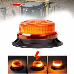 24-LED Beacon Strobe Light Flashing Warning Emergency Light Amber Roof Top Lamps - Picture 1 of 22
