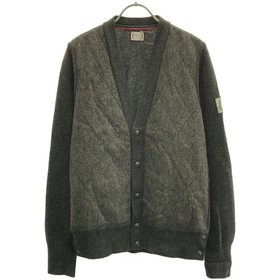 Cárdigan de lana azul goma MONCLER GAMME 423919446800 gris S usado MESC-0 Foto 1 de 4