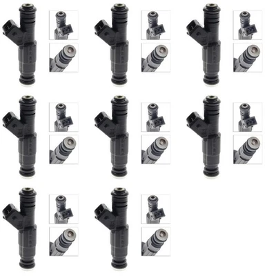Set of 8 Herko Fuel Injector INJ659 for Chevrolet GMC C3500 Express 3500 96-00 - Image 1 of 4