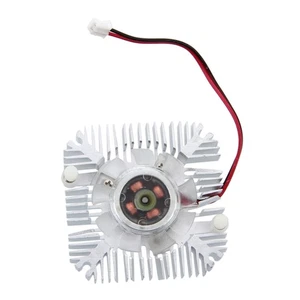 PC VGA Video Card 2 Pin 55mm Cooler Cooling Fan Heatsink 4800 RPM W7W51028 - Picture 1 of 4