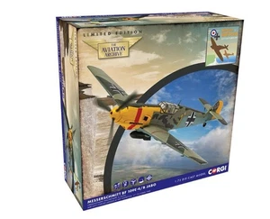 CORGI AVIATION ARCHIVE MESSERSCHMITT ME109E-4B WALTER RUPP AA28009 - Foto 1 di 7