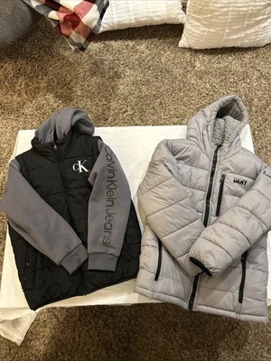 Lote de 2 Abrigos Niño Calvin Klein y DKNY~ Ambos Talla Grande (14/16) Foto 1 de 4