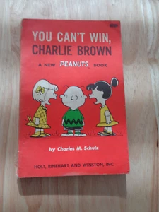 You Can't Win, Charlie Brown: New Peanuts Bk by Charles M. Schulz SC 1962 - Picture 1 of 1