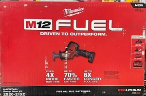 NEW! Milwaukee Hackzall Reciprocating Saw Kit (2520-21XC) - Picture 1 of 3