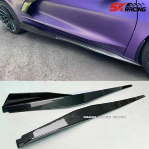 Se adapta a los kits de carrocería para Chevrolet Corvette C8 2020-2024 de fibra de carbono real - Imagen 1 de 12