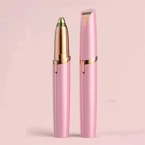 Pink Women's Flawless Brows Facial Hair Remover Electric Eyebrow Trimme Epilator - Picture 1 of 9