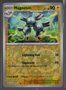Magneton 064/198 Común Reverso Holo Escarlata y Violeta Pokemon Juego de Cartas Coleccionables Casi Como Nuevo - Imagen 1 de 2