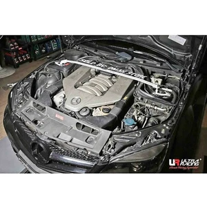 MERCEDES BENZ C63 AMG '08-'14 ULTRA RACING 2 POINT FRONT STRUT BAR TOWER BRACE - Picture 1 of 11