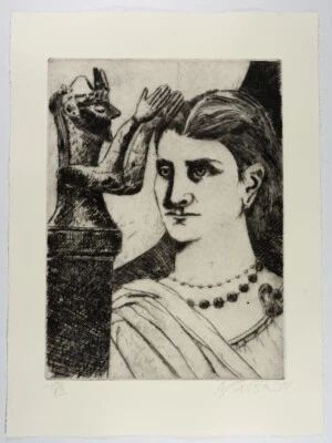 Ernst Marow: Radierung »Odyssee« handsigniert-e.a. Ex.- von 2007 - Bild 1 von 2