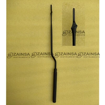 Baioneta com cabo de bisturi nº. Bisturi de instrumentos cirúrgicos lâmina lateral 7L 22 cm - Imagem 1 de 4