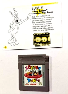 Looney Tunes (Game Boy, 1992) w/ Manual, Authentic, Tested & Working - Picture 1 of 5