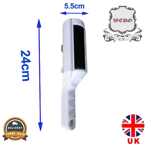 White Lint Roller Magic Brush Cloth Surface Fluff Pet Hair Dirt Dandruff Remover - Picture 1 of 6