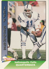 1991 PACIFIC  /  JEFF GEORGE CARD