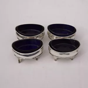 Set of Four Old Sheffield Plate Salts, c.1820 - Picture 1 of 19