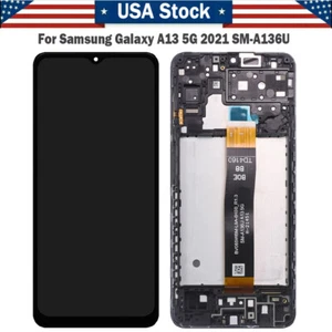 Zamiennik do Samsung Galaxy A13 5G SM-A136U LCD Ekran dotykowy Digitizer + ramka - Zdjęcie 1 z 6