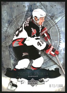 2006-07 Artifacts Silver #90 Daniel Briere /100 - NM-MT