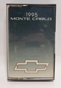 1995 Chevrolet Monte Carlo Cassette Owner’s Manual New Vehicle Tape - Picture 1 of 2