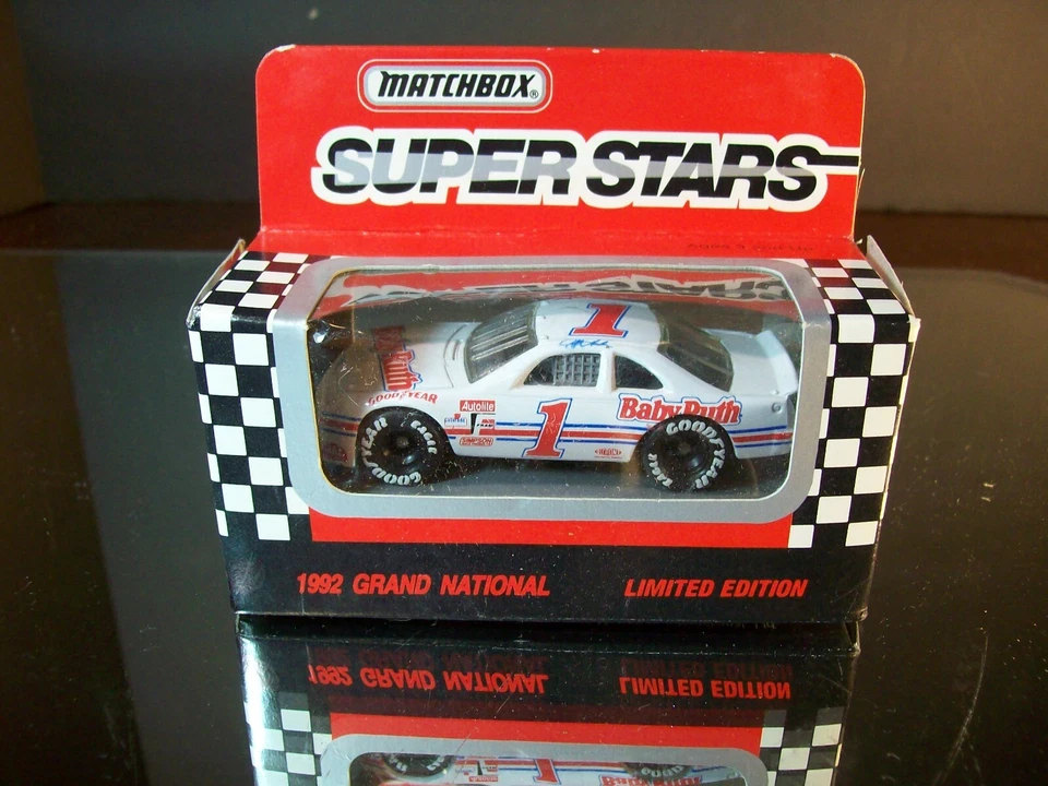 Спичечный коробок Jeff Gordon No1 Baby Ruth 1992 Ford Thunderbird 1:64 Grand National - Изображение 1 из 1