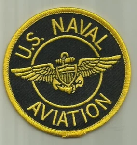 U.S. NAVAL AVIATION NAVY PATCH WAR FIGHTER AIRCRAFT PILOT SAILOR SOLDIER USA FLY - Picture 1 of 1