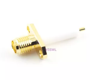 Connettore femmina SMA supporto telaio isolatore ext teflon - venditore radioamatore USA - Foto 1 di 1