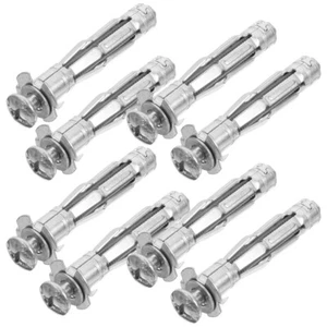 30 tlg Trockenbauschrauben Set Einschraubanker Baby Mauerwerksschrauben Metall Spreiz - Bild 1 von 12