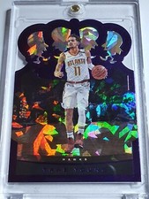 2020 Crown Royale Trae Young #17 PURPLE CRYSTAL /25 Die Cut - Ready to Grade