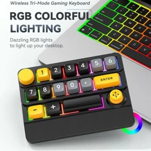 USB Interface Bluetooth Mechanical Keyboard Programmable Game Controller - Picture 1 of 14