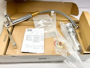 Kohler K-73159-7-CP Composed Tall Bathroom Sink Faucet Cylindrical Handle Chrome - Picture 1 of 4