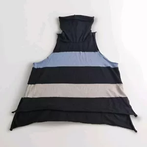 VIKTORIA & WOODS Size 1 XS Wool Knit Sweater Vest Top Bold Stripe Designer EUC - Picture 1 of 7