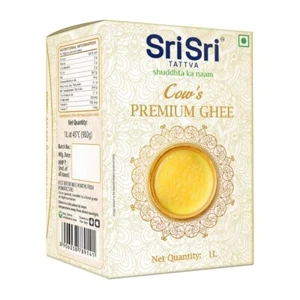 Sri Sri Tattva Premium Cow Ghee For Better Digestion&Immunity 1 Litre(Pack Of 1) - Picture 1 of 3